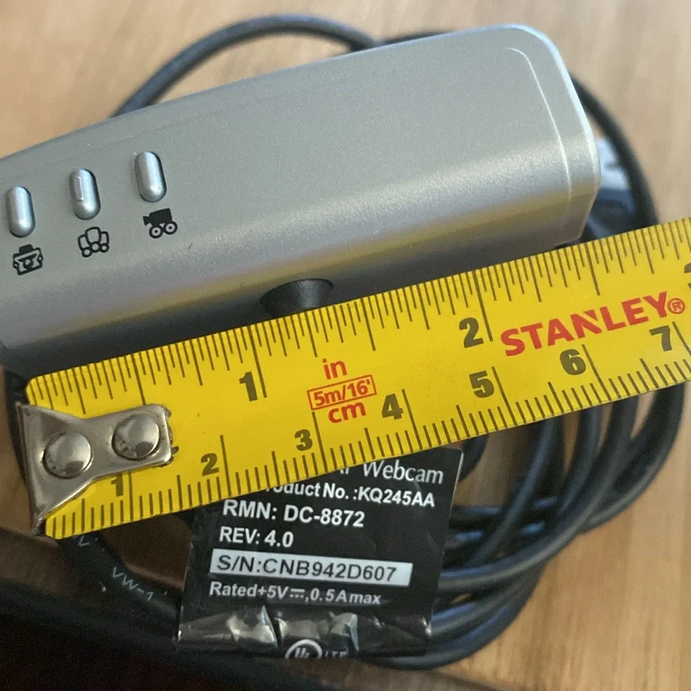 HP PREM AF USB WEBCAM (KQ245AA, DC-8872)